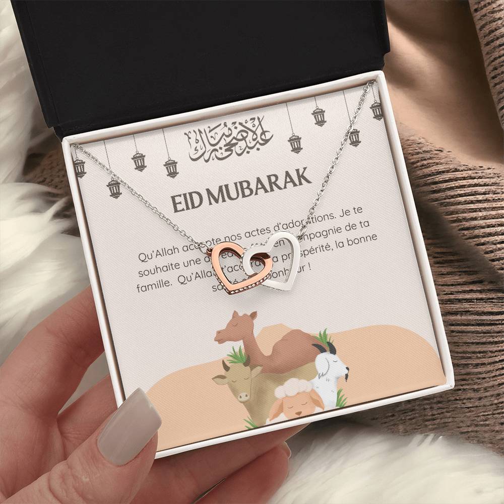 LOVEAID  • Collier pour l'Eid Double Coeur