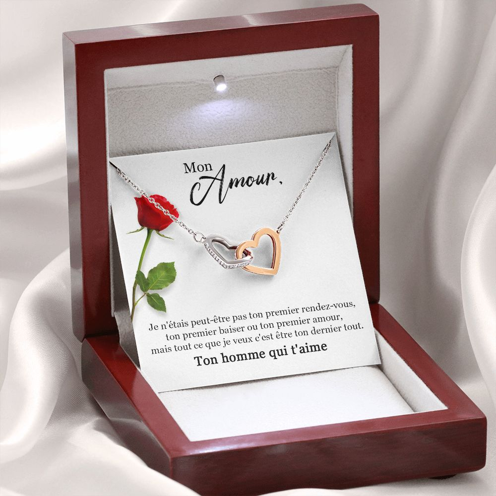 ETERNITY • Collier Déclaration d'amour Double Cœur - Lehnaa