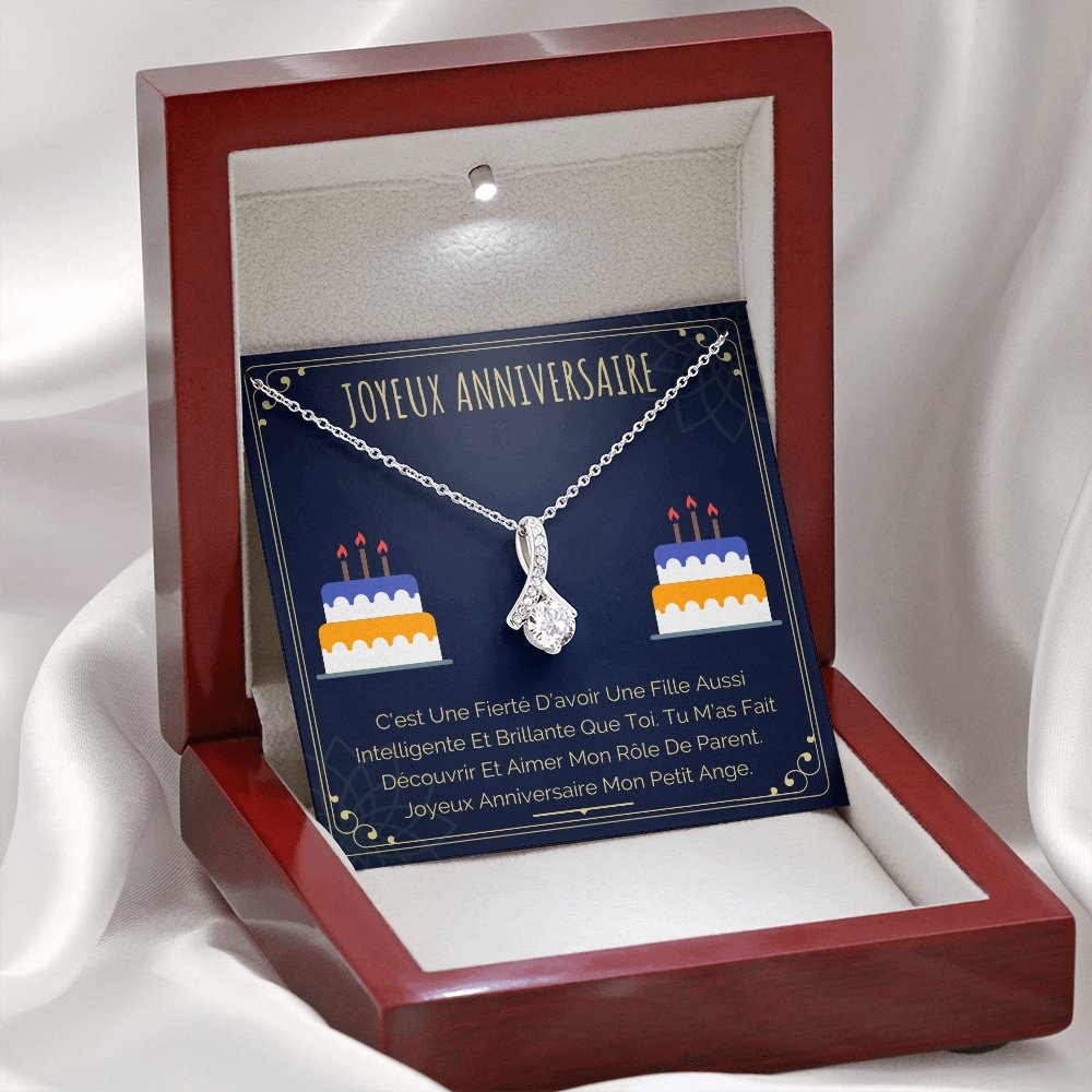 ANNIMERVEILLE • Collier Joyeux Anniversaire Elixir - Lehnaa