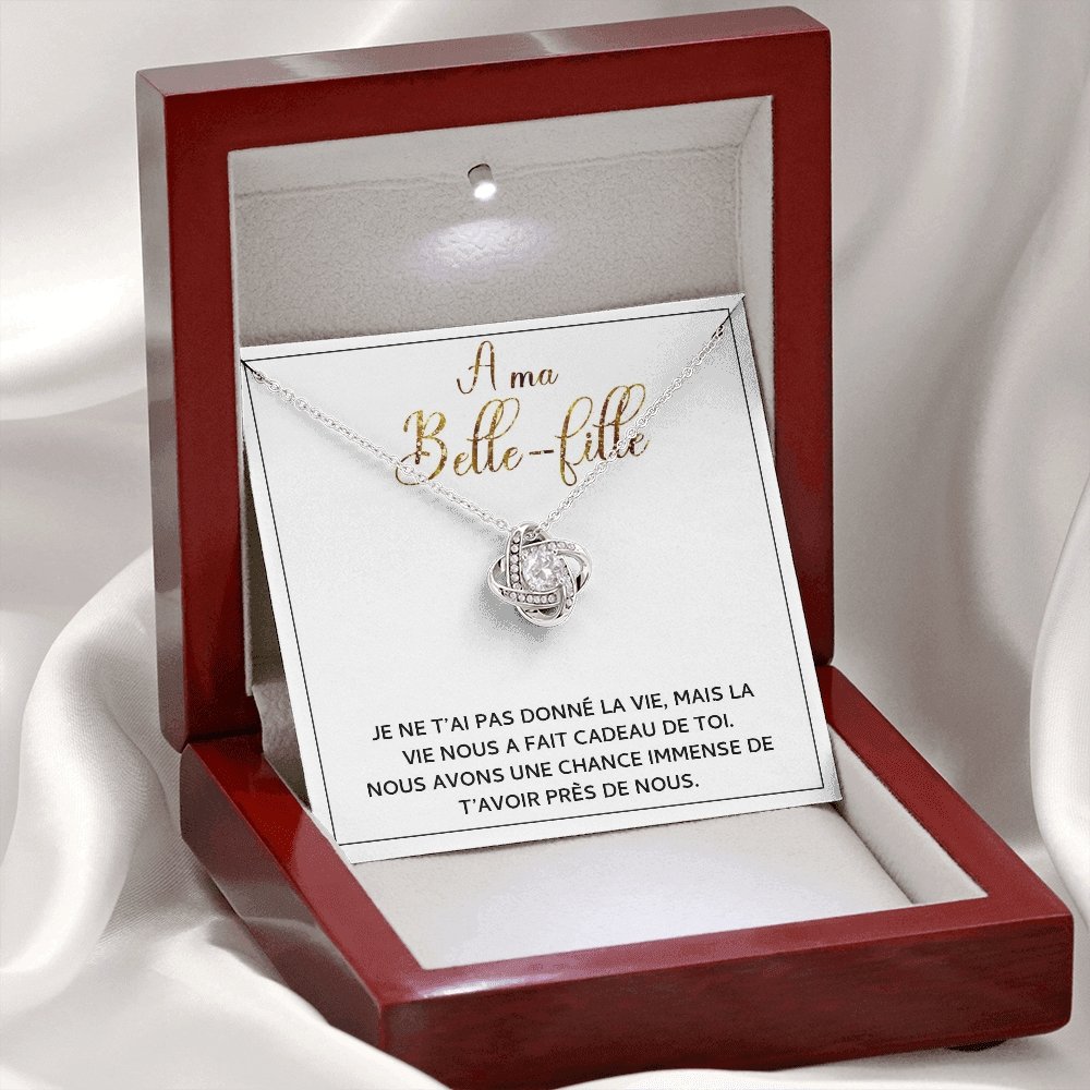 BELLA • Collier Belle-Fille Noeud d'Amour - Lehnaa