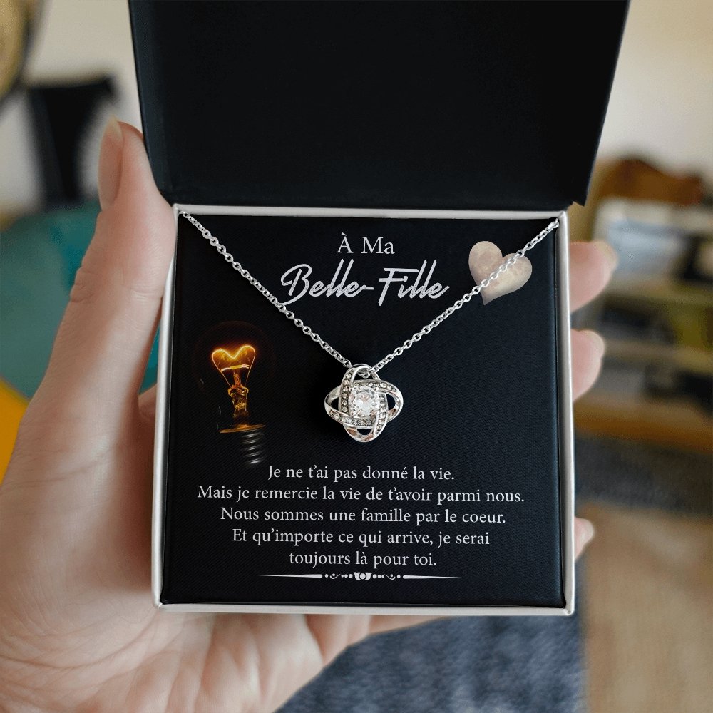 BELLA • Collier Belle-Fille Noeud d'Amour - Lehnaa