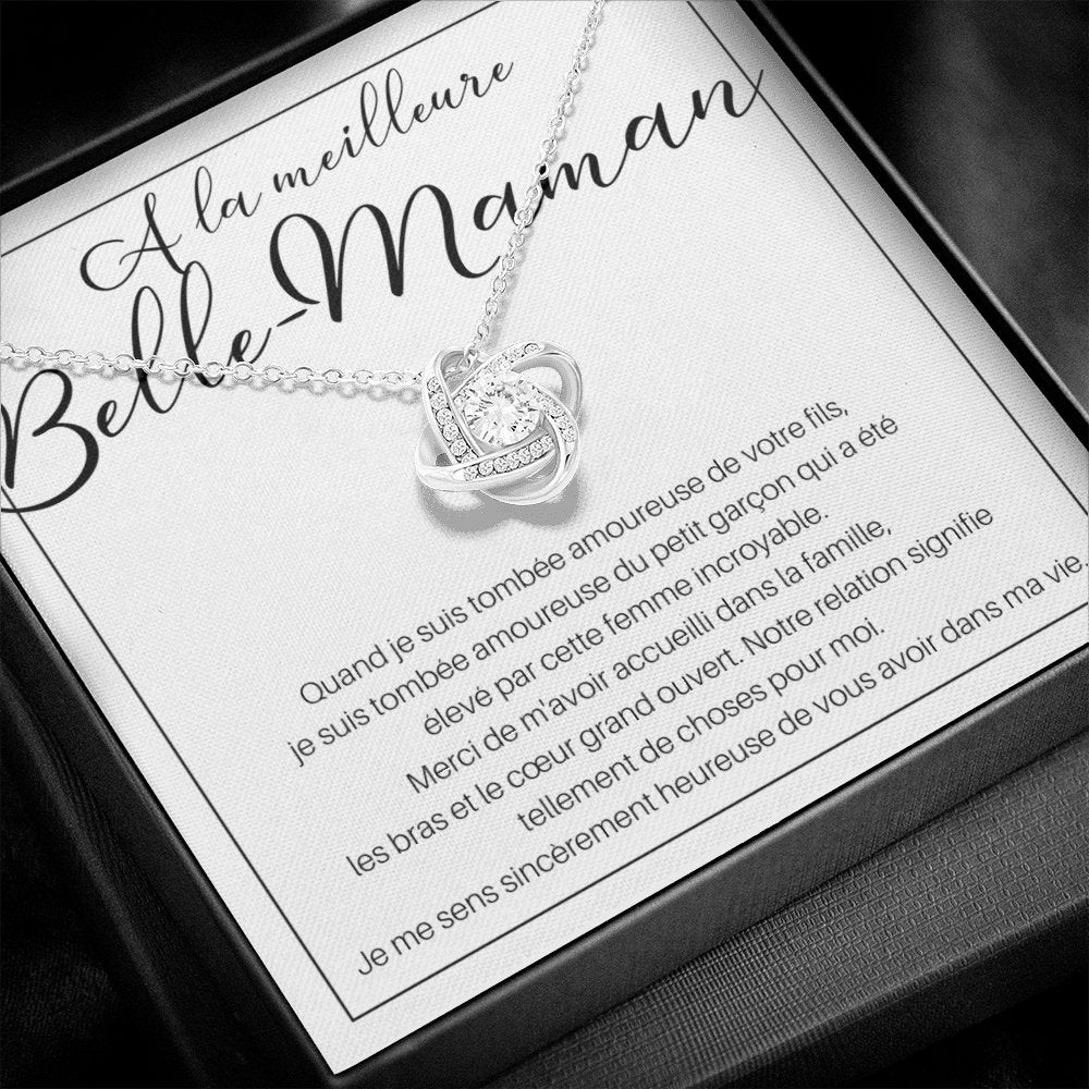 BELMOM • COLLIER BELLE-MÈRE Noeud d'Amour - Lehnaa