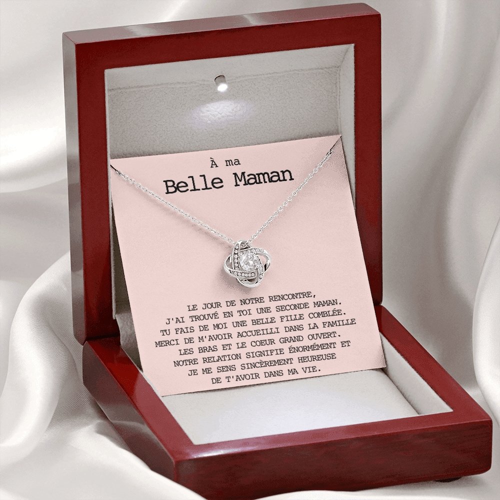 BELMOM • COLLIER BELLE-MÈRE Noeud d'Amour - Lehnaa