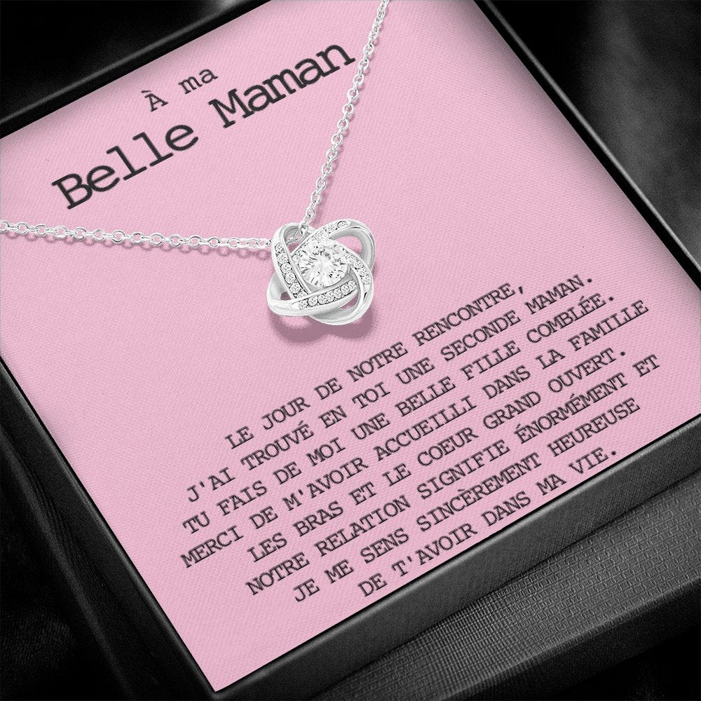 BELMOM • COLLIER BELLE-MÈRE Noeud d'Amour - Lehnaa