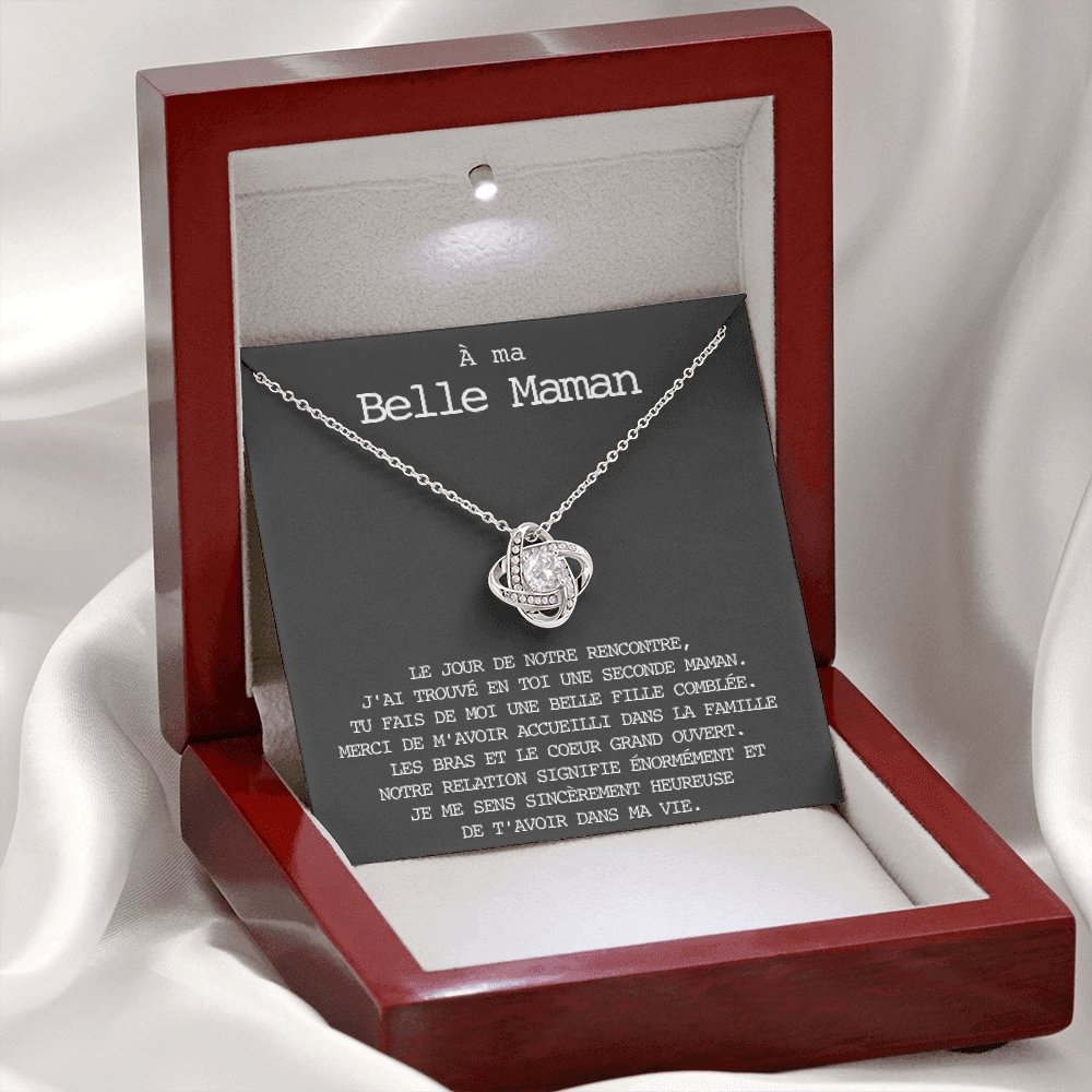 BELMOM • COLLIER BELLE-MÈRE Noeud d'Amour - Lehnaa