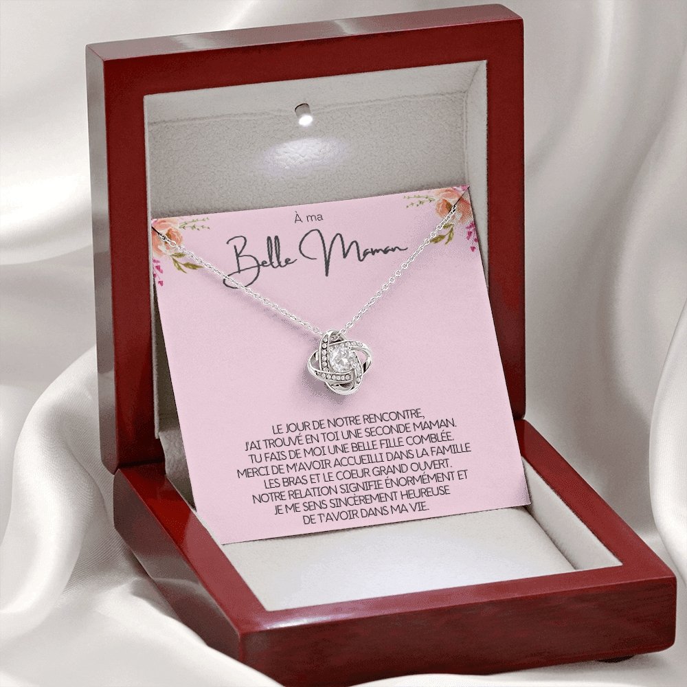 BELMOM • COLLIER BELLE-MÈRE Noeud d'Amour - Lehnaa