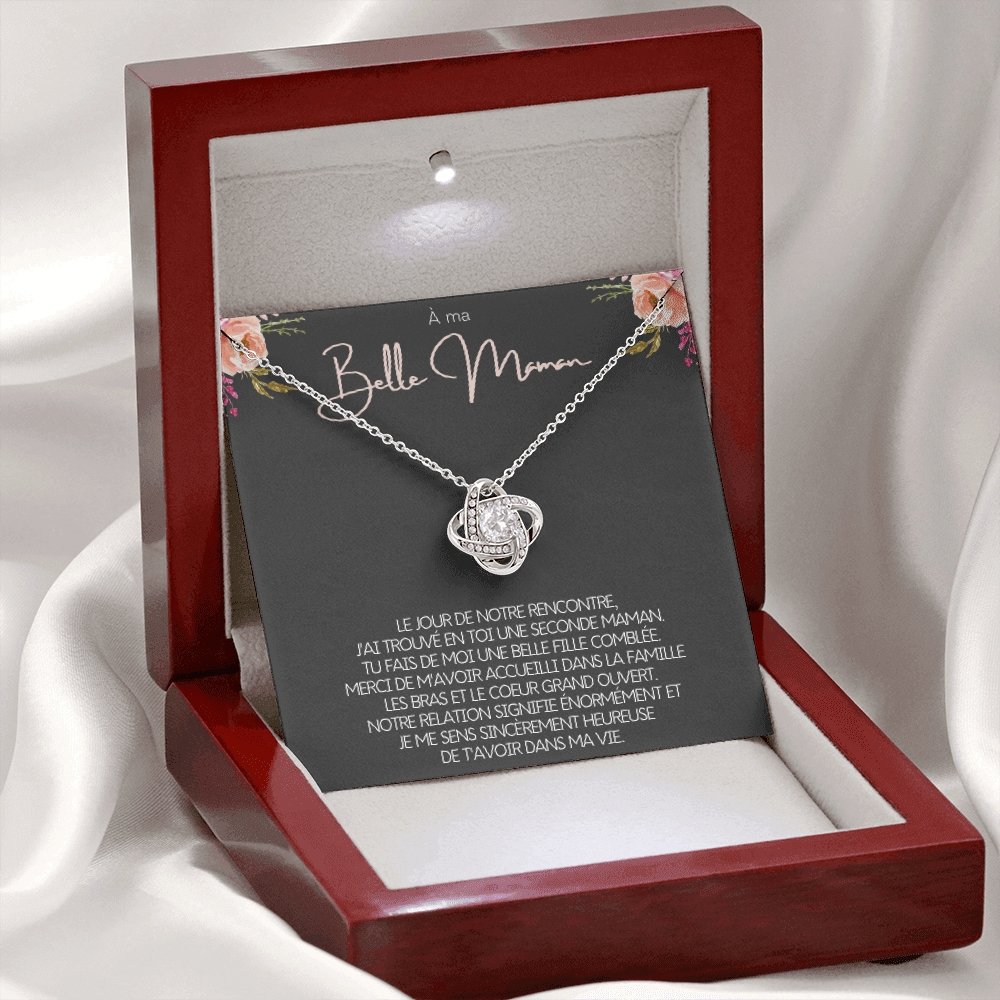 BELMOM • COLLIER BELLE-MÈRE Noeud d'Amour - Lehnaa