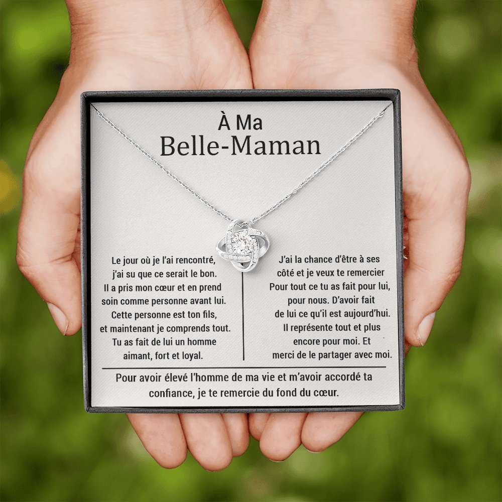 BELMOM • COLLIER BELLE-MÈRE Noeud d'Amour - Lehnaa