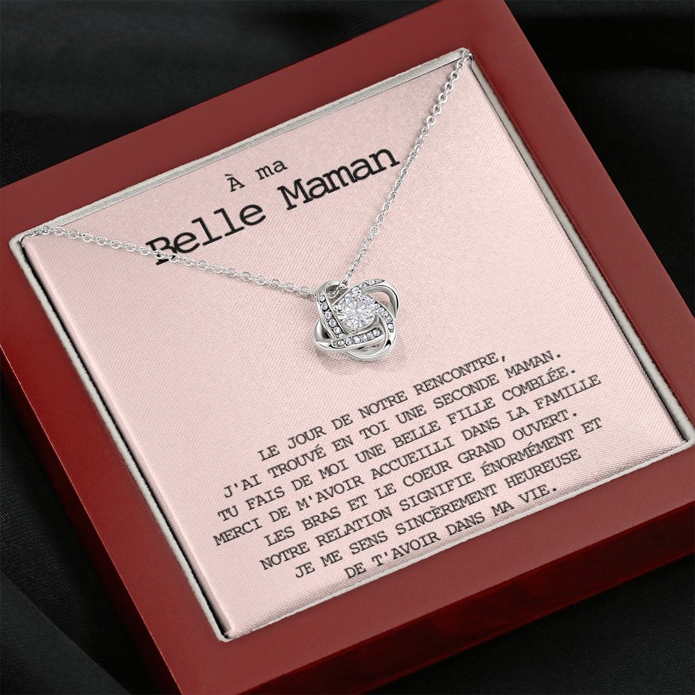 BELMOM • COLLIER BELLE-MÈRE Noeud d'Amour - Lehnaa