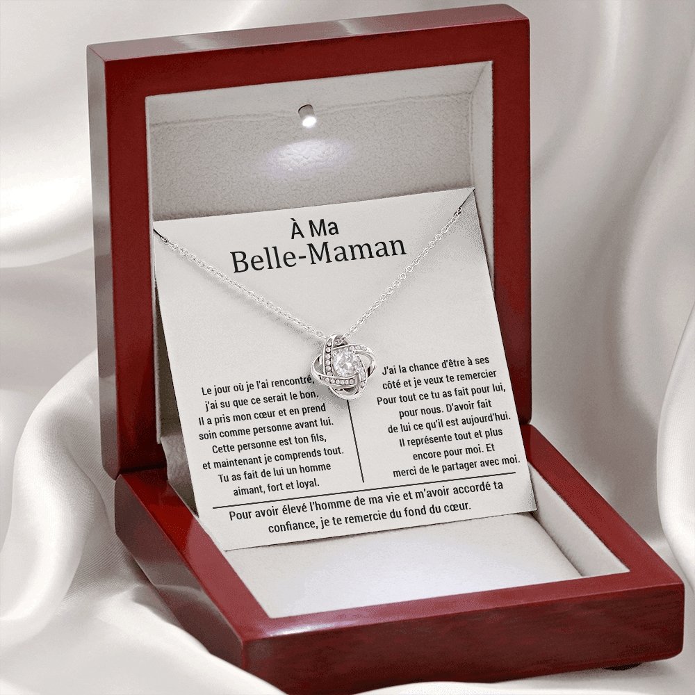 BELMOM • COLLIER BELLE-MÈRE Noeud d'Amour - Lehnaa