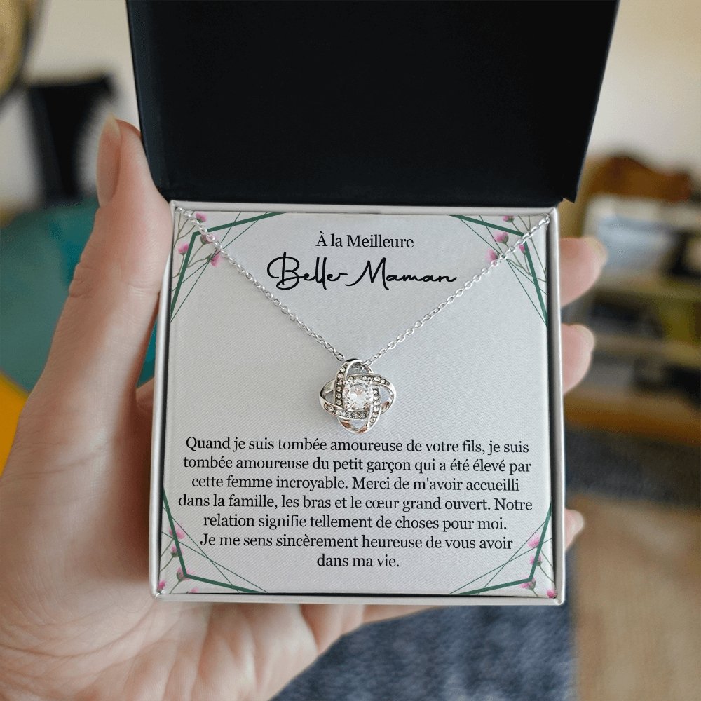 BELMOM • COLLIER BELLE-MÈRE VERSION FEMME Noeud d'Amour - Lehnaa