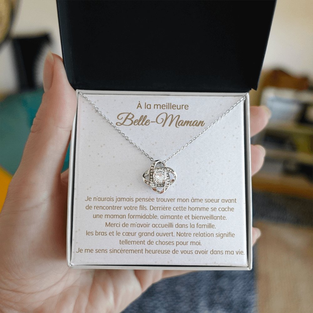 BELMOM • COLLIER BELLE-MÈRE VERSION FEMME Noeud d'Amour - Lehnaa