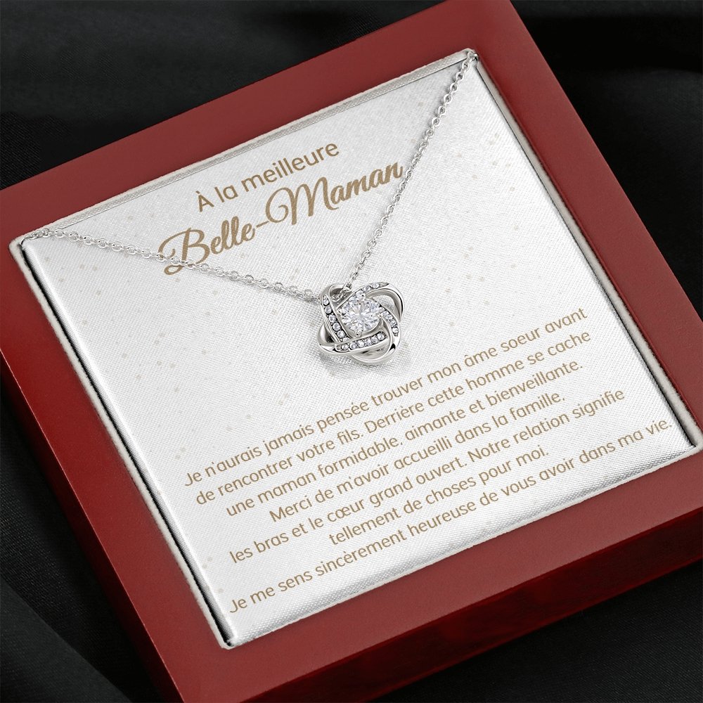 BELMOM • COLLIER BELLE-MÈRE VERSION HOMME Noeud d'Amour - Lehnaa