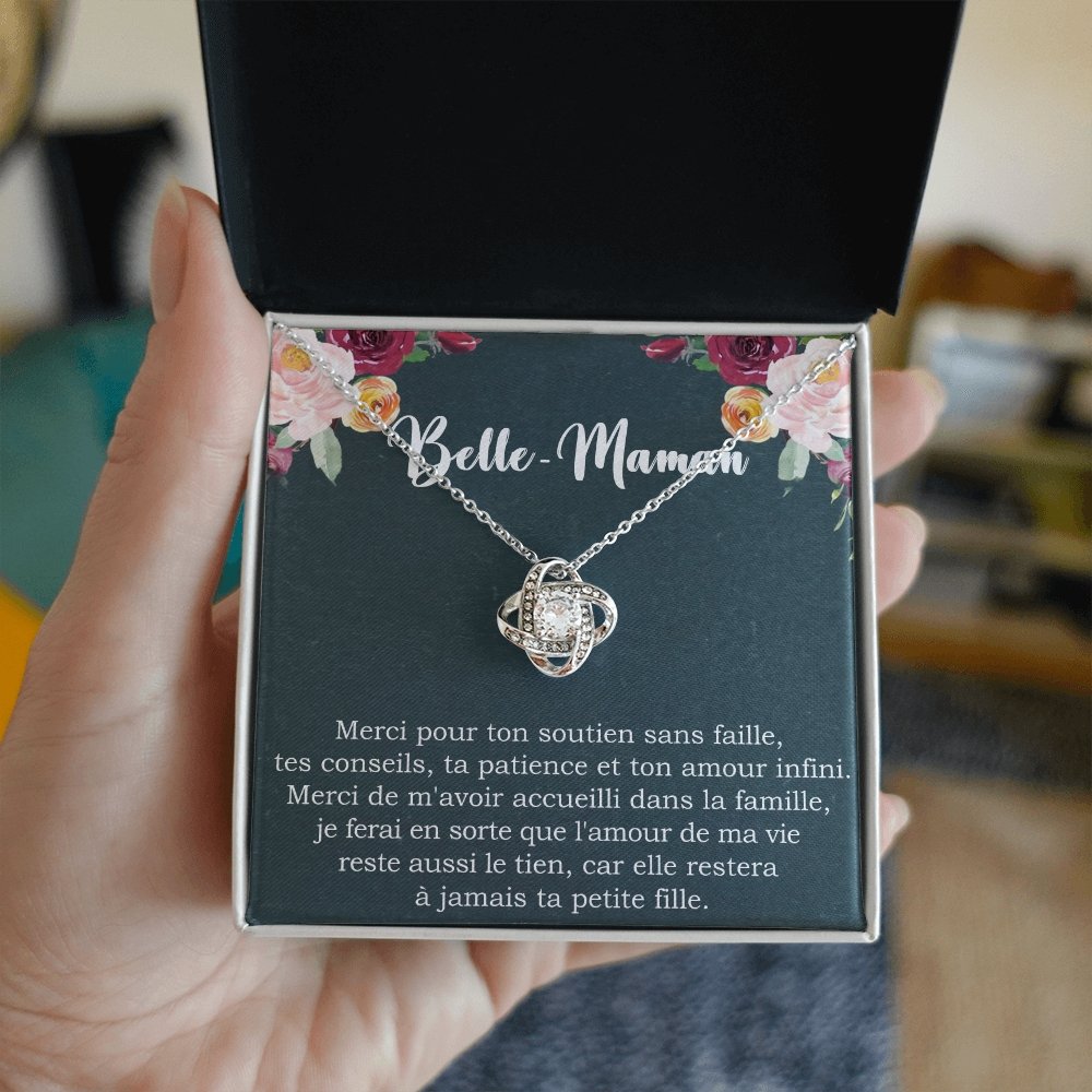 BELMOM • COLLIER BELLE-MÈRE VERSION HOMME Noeud d'Amour - Lehnaa