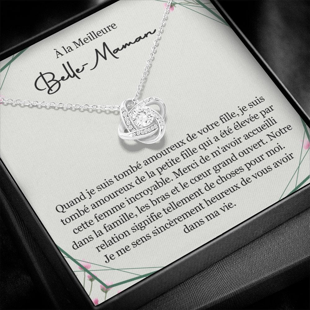 BELMOM • COLLIER BELLE-MÈRE VERSION HOMME Noeud d'Amour - Lehnaa