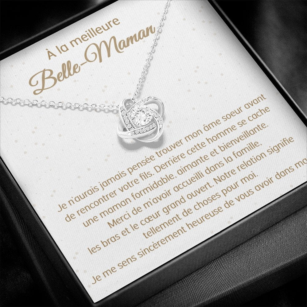 BELMOM • COLLIER BELLE-MÈRE VERSION HOMME Noeud d'Amour - Lehnaa