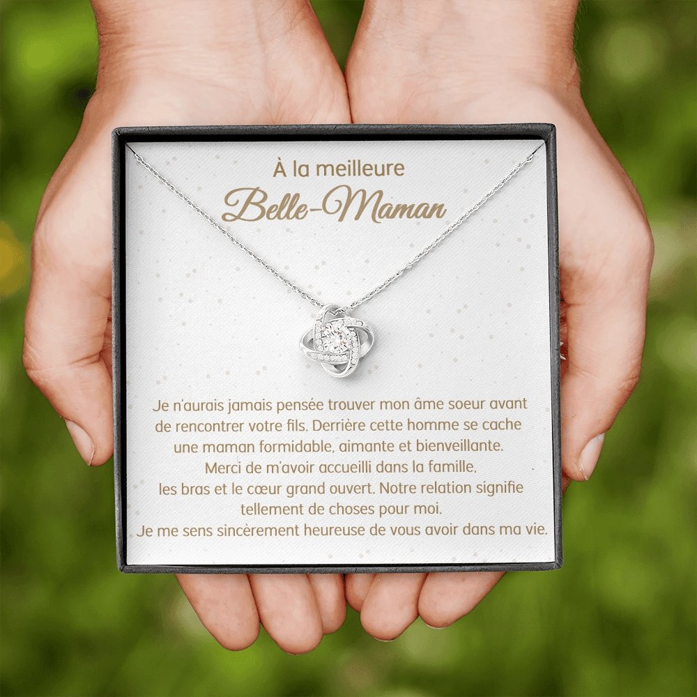 BELMOM • COLLIER BELLE-MÈRE VERSION HOMME Noeud d'Amour - Lehnaa
