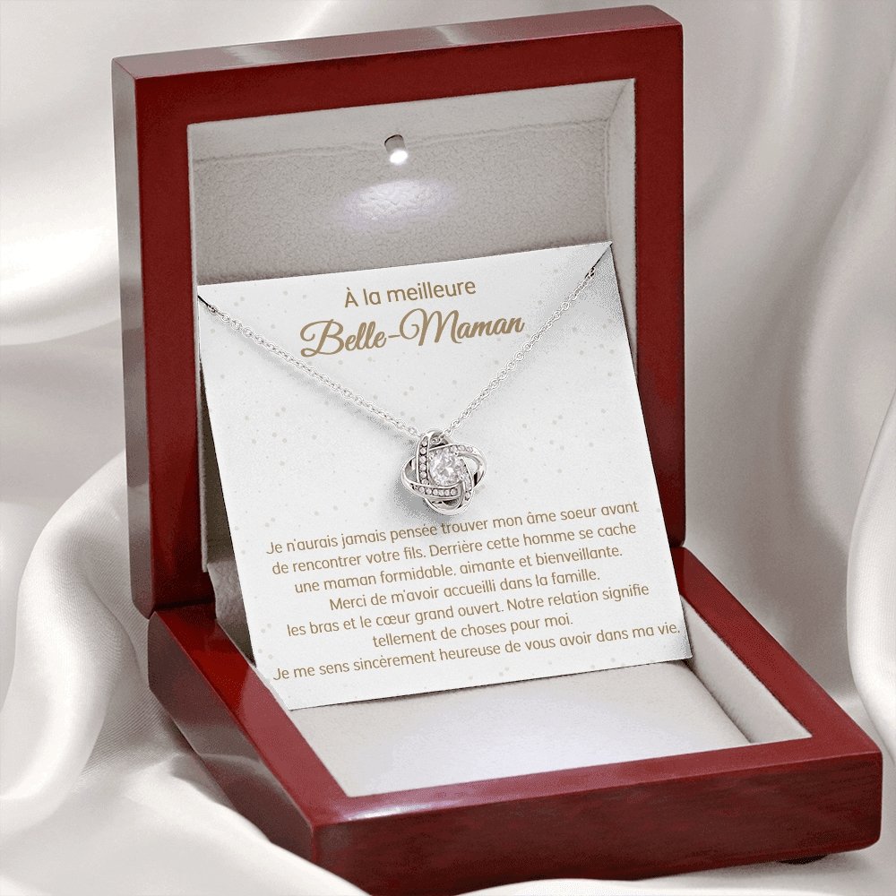 BELMOM • COLLIER BELLE-MÈRE VERSION HOMME Noeud d'Amour - Lehnaa