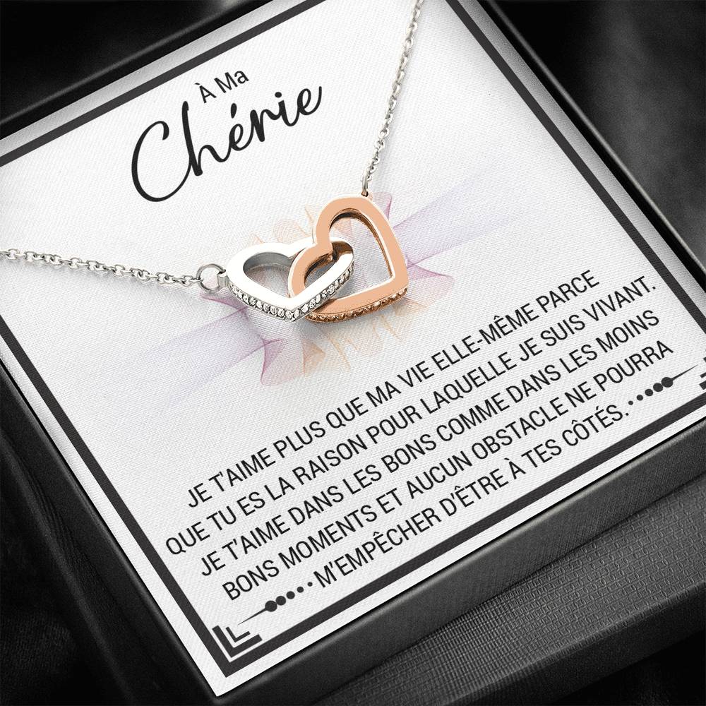 ETERNITY • Collier Déclaration d'amour Double Cœur - Lehnaa