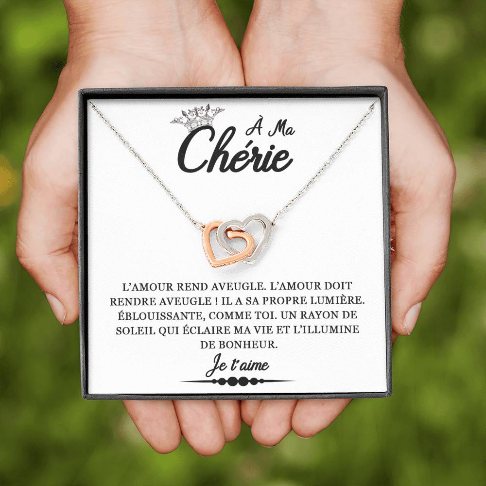 ETERNITY • Collier Déclaration d'amour Double Cœur - Lehnaa