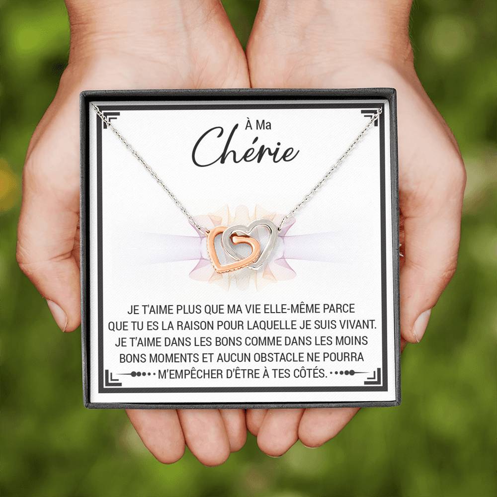 ETERNITY • Collier Déclaration d'amour Double Cœur - Lehnaa