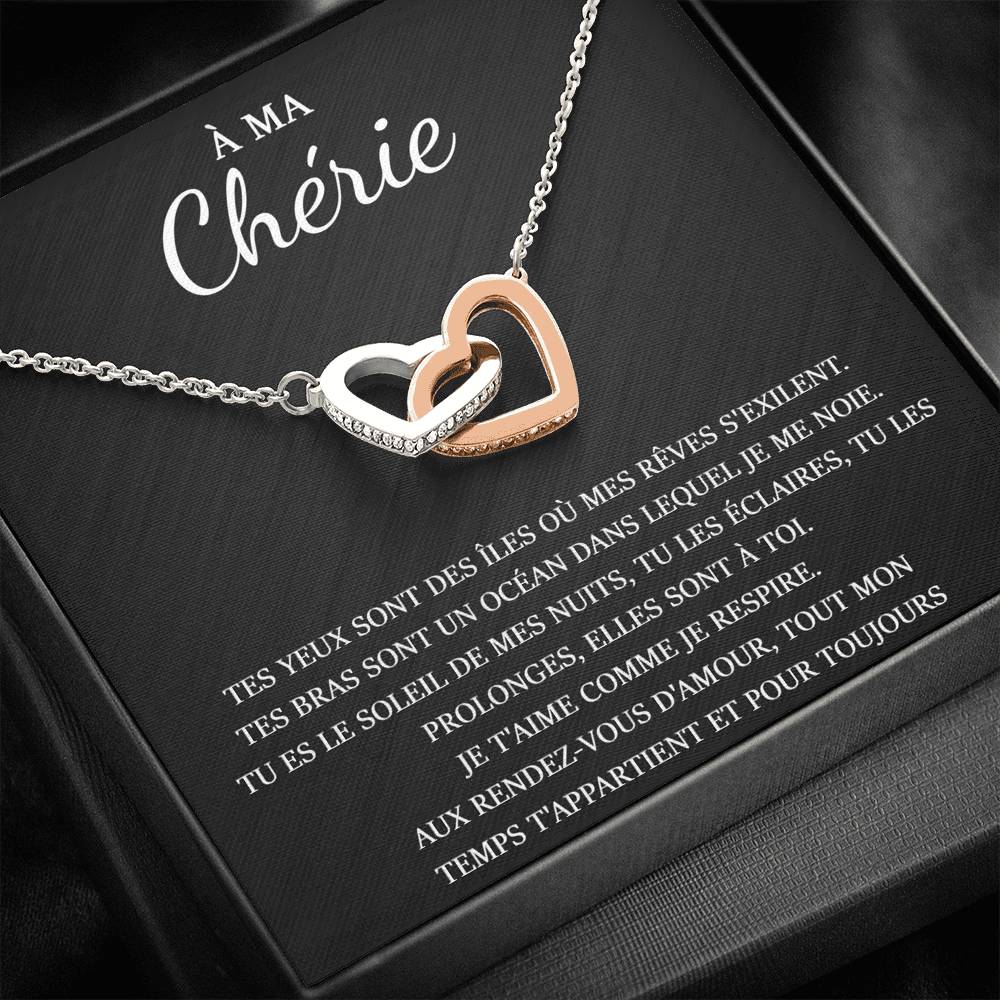 ETERNITY • Collier Déclaration d'amour Double Cœur - Lehnaa