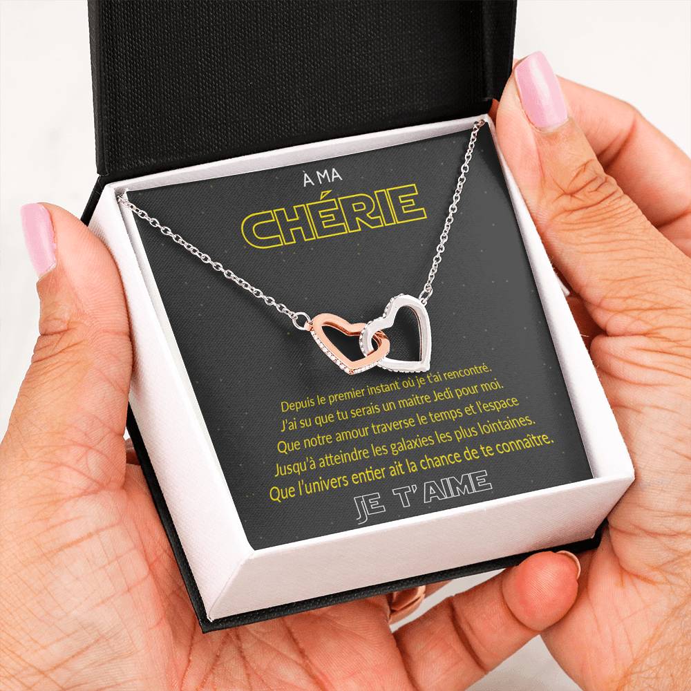 ETERNITY • Collier Déclaration d'amour Double Cœur - Lehnaa