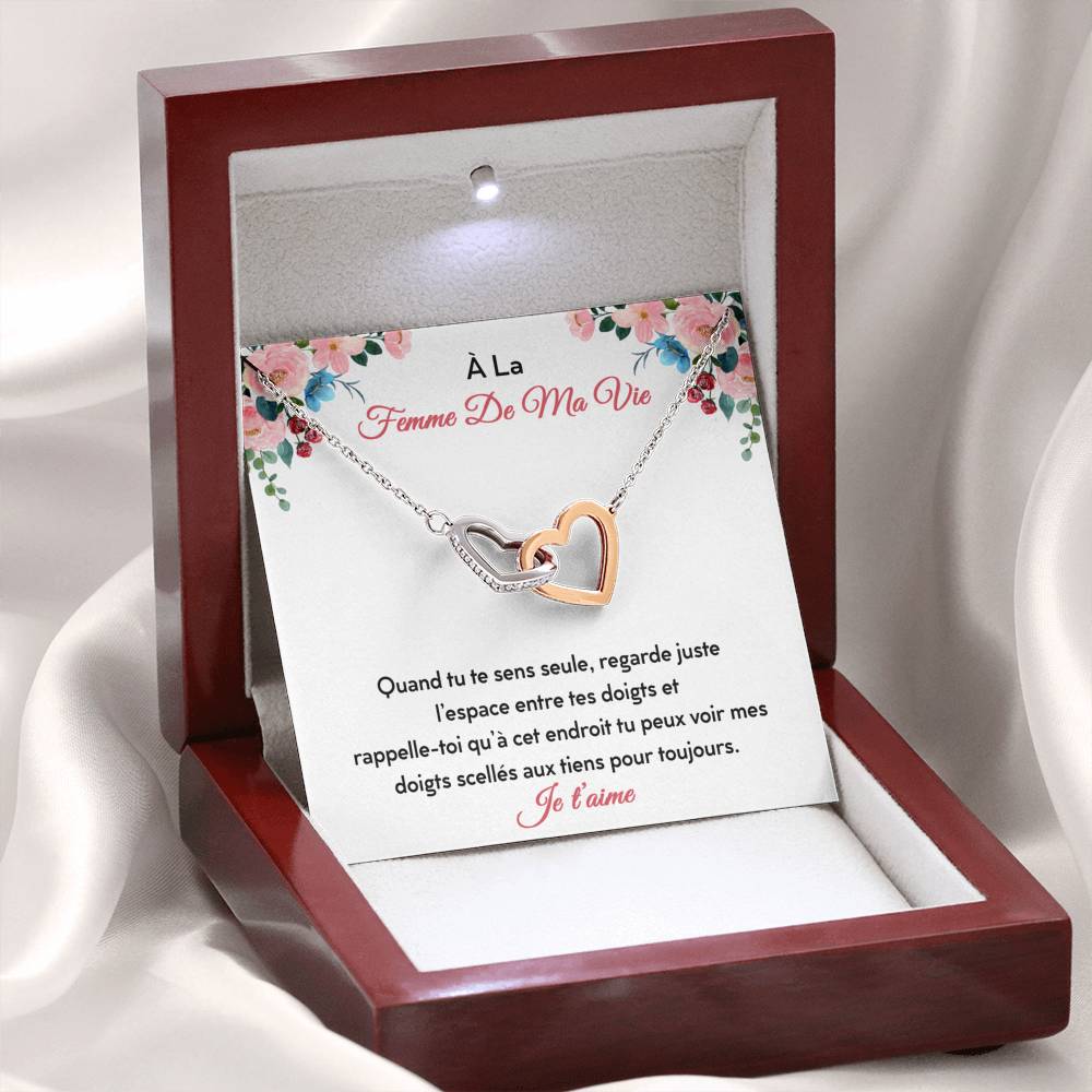 ETERNITY • Collier Déclaration d'amour Double Cœur - Lehnaa