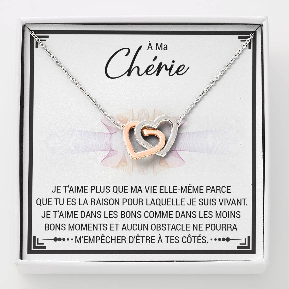 ETERNITY • Collier Déclaration d'amour Double Cœur - Lehnaa