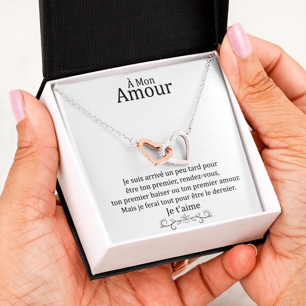 ETERNITY • Collier Déclaration d'amour Double Cœur - Lehnaa