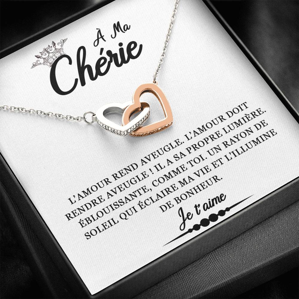 ETERNITY • Collier Déclaration d'amour Double Cœur - Lehnaa
