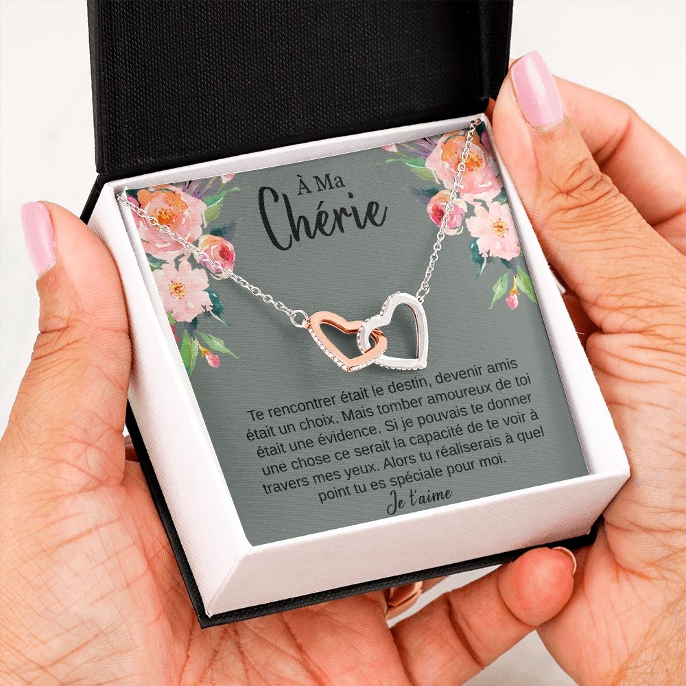 ETERNITY • Collier Déclaration d'amour Double Cœur - Lehnaa