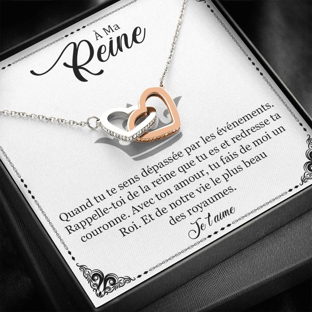 ETERNITY • Collier Déclaration d'amour Double Cœur - Lehnaa