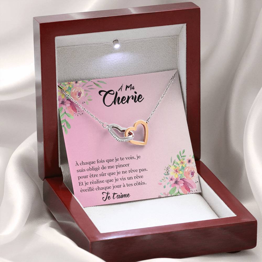 ETERNITY • Collier Déclaration d'amour Double Cœur - Lehnaa