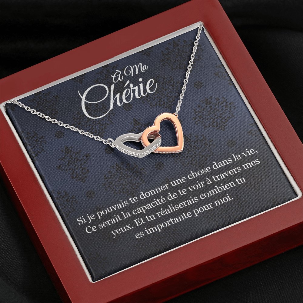 ETERNITY • Collier Déclaration d'amour Double Cœur - Lehnaa