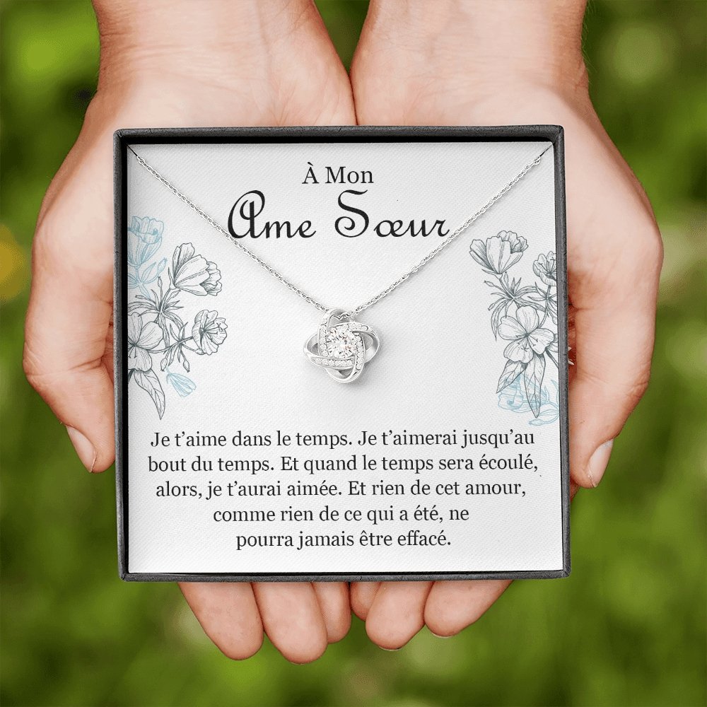 ETERNITY • Collier Déclaration d'amour Noeud d'Amour - Lehnaa