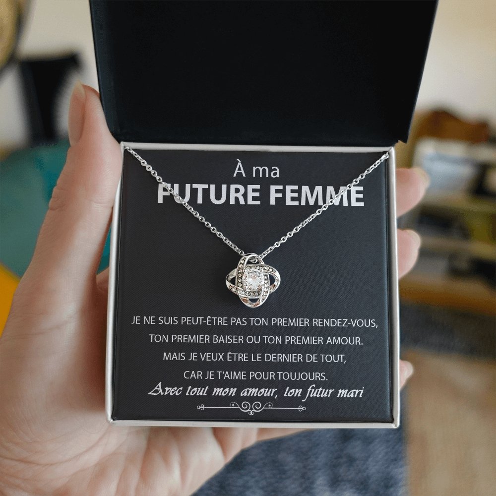 ETERNITY • Collier Déclaration d'amour Noeud d'Amour - Lehnaa