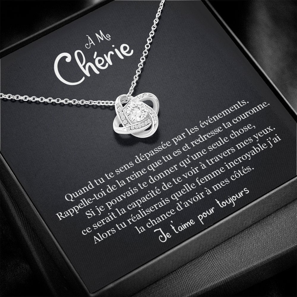 ETERNITY • Collier Déclaration d'amour Noeud d'Amour - Lehnaa