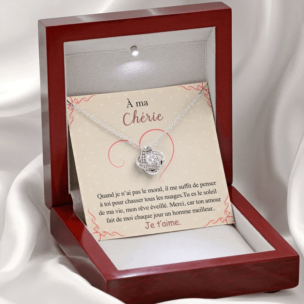 ETERNITY • Collier Déclaration d'amour Noeud d'Amour - Lehnaa