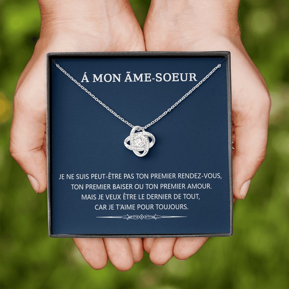 ETERNITY • Collier Déclaration d'amour Noeud d'Amour - Lehnaa