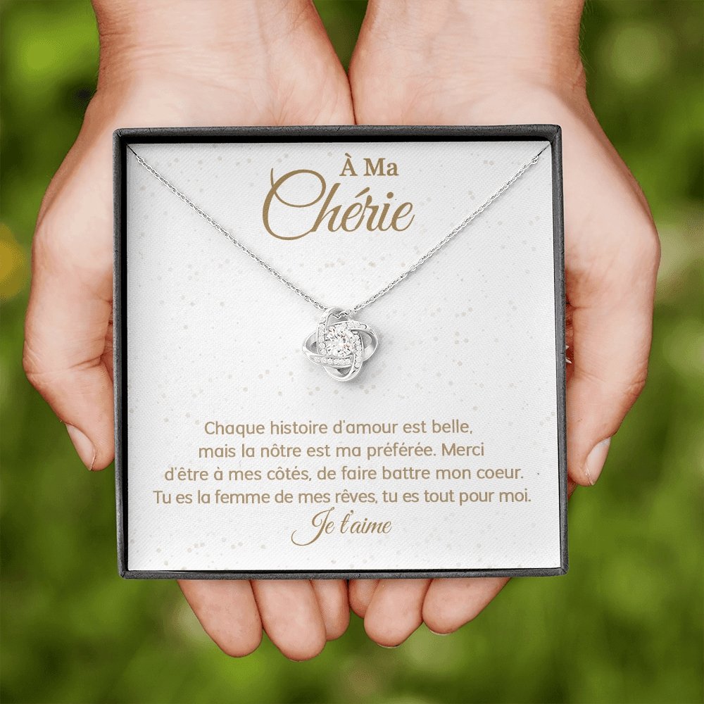 ETERNITY • Collier Déclaration d'amour Noeud d'Amour - Lehnaa