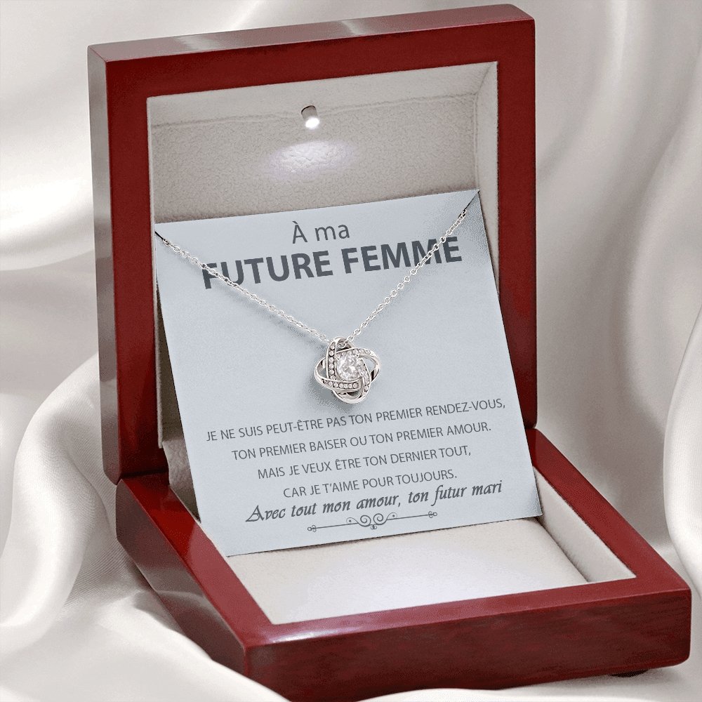 ETERNITY • Collier Déclaration d'amour Noeud d'Amour - Lehnaa