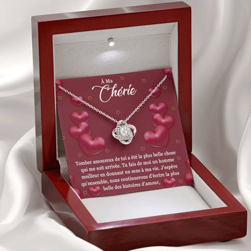 ETERNITY • Collier Déclaration d'amour Noeud d'Amour - Lehnaa