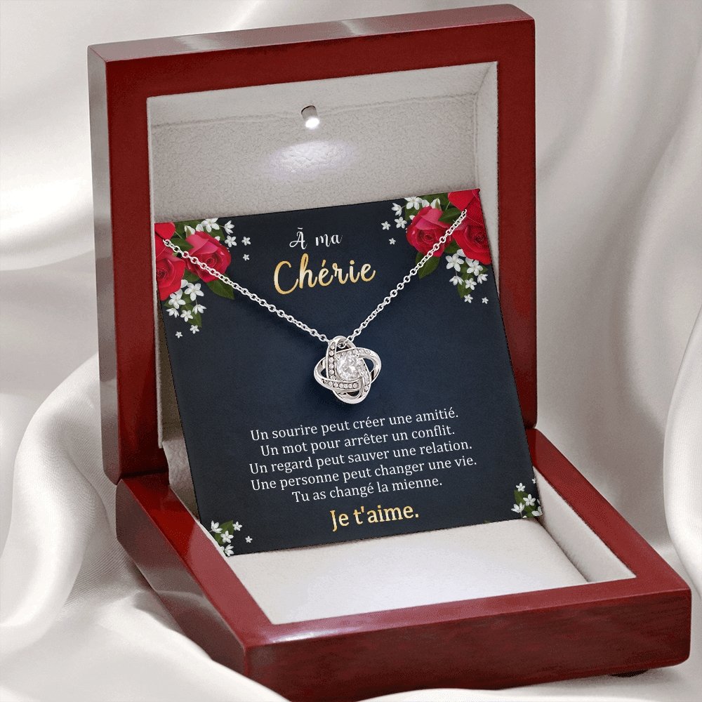 ETERNITY • Collier Déclaration d'amour Noeud d'Amour - Lehnaa