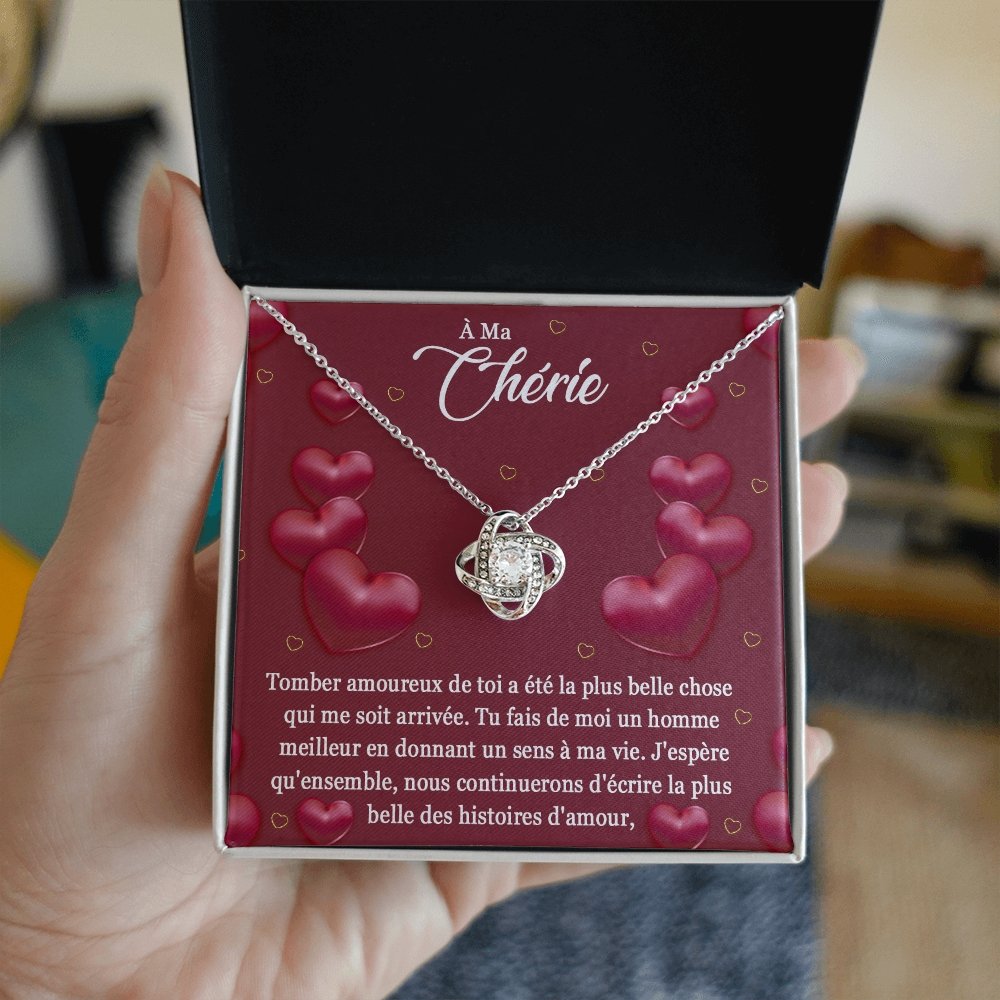 ETERNITY • Collier Déclaration d'amour Noeud d'Amour - Lehnaa