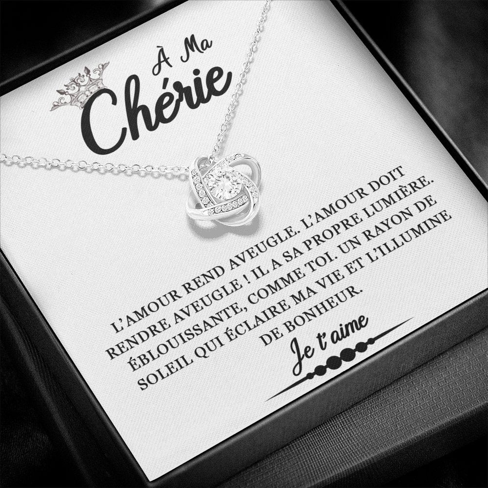 ETERNITY • Collier Déclaration d'amour Noeud d'Amour - Lehnaa