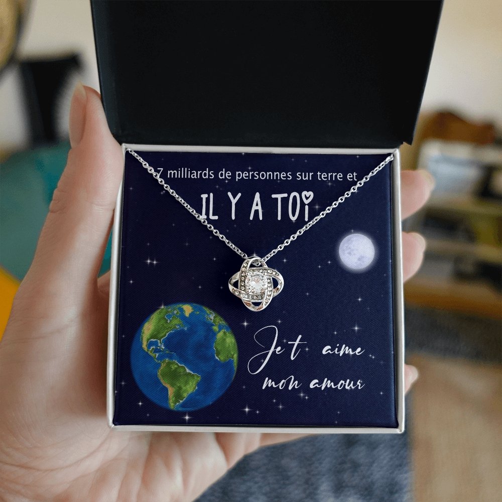 ETERNITY • Collier Déclaration d'amour Noeud d'Amour - Lehnaa