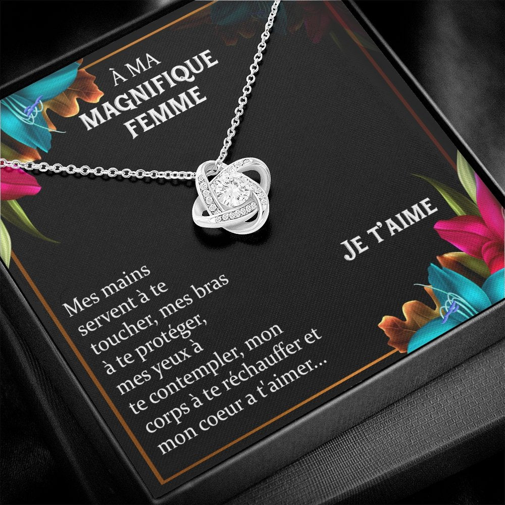 ETERNITY • Collier Déclaration d'amour Noeud d'Amour - Lehnaa