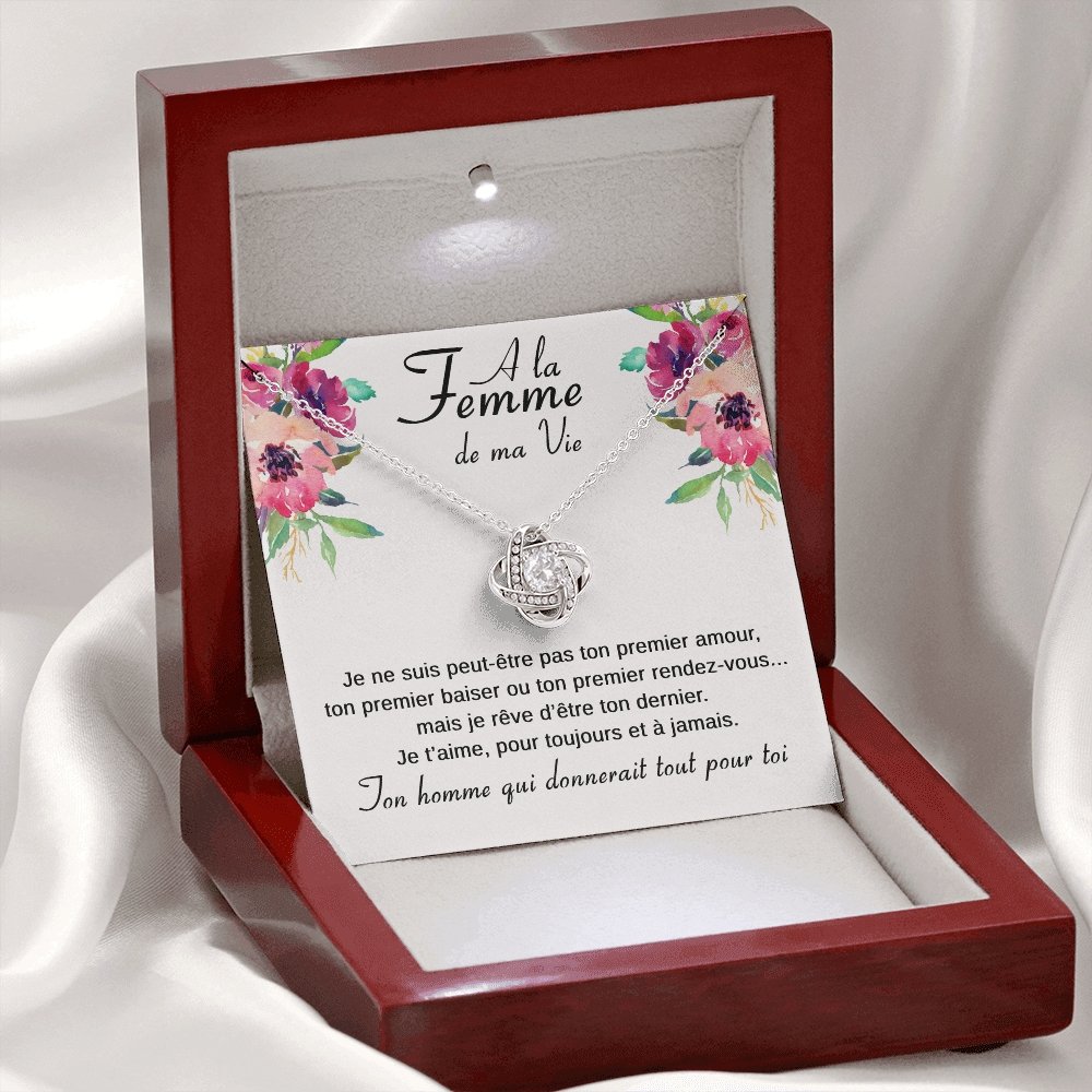 ETERNITY • Collier Déclaration d'amour Noeud d'Amour - Lehnaa