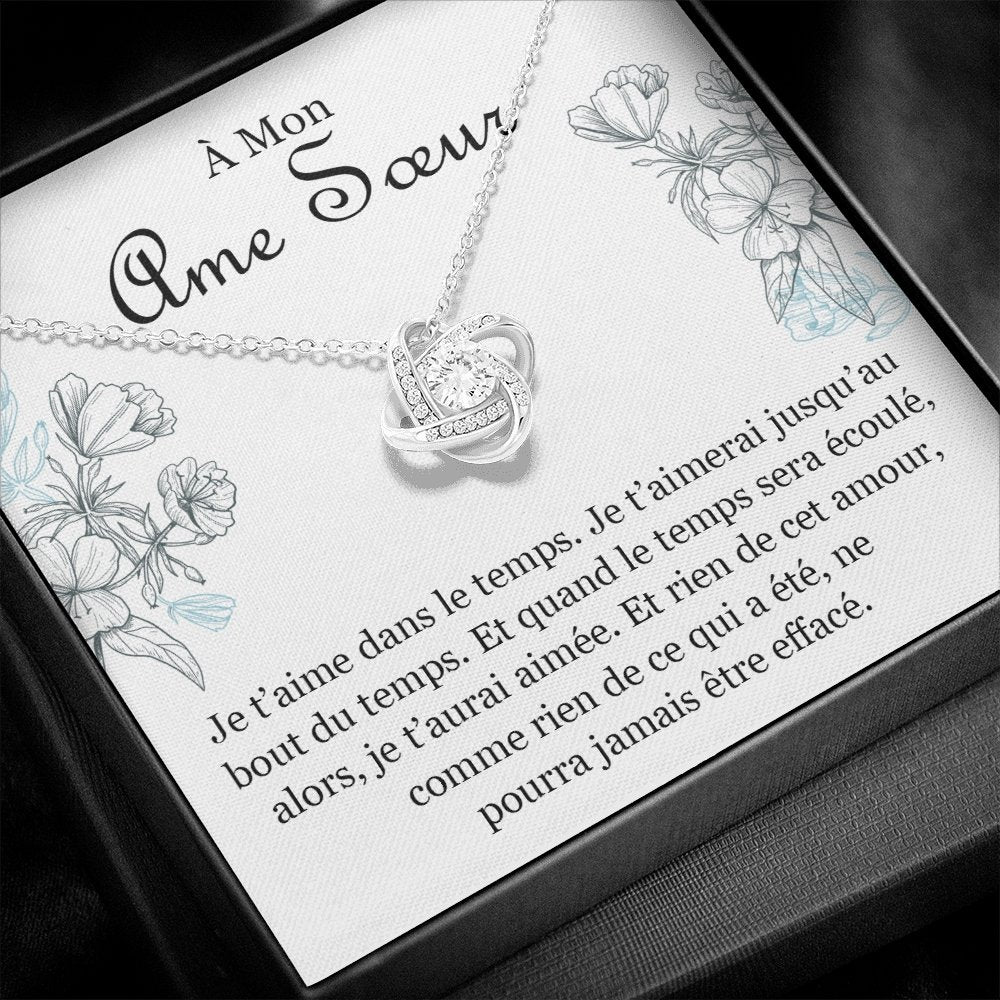 ETERNITY • Collier Déclaration d'amour Noeud d'Amour - Lehnaa